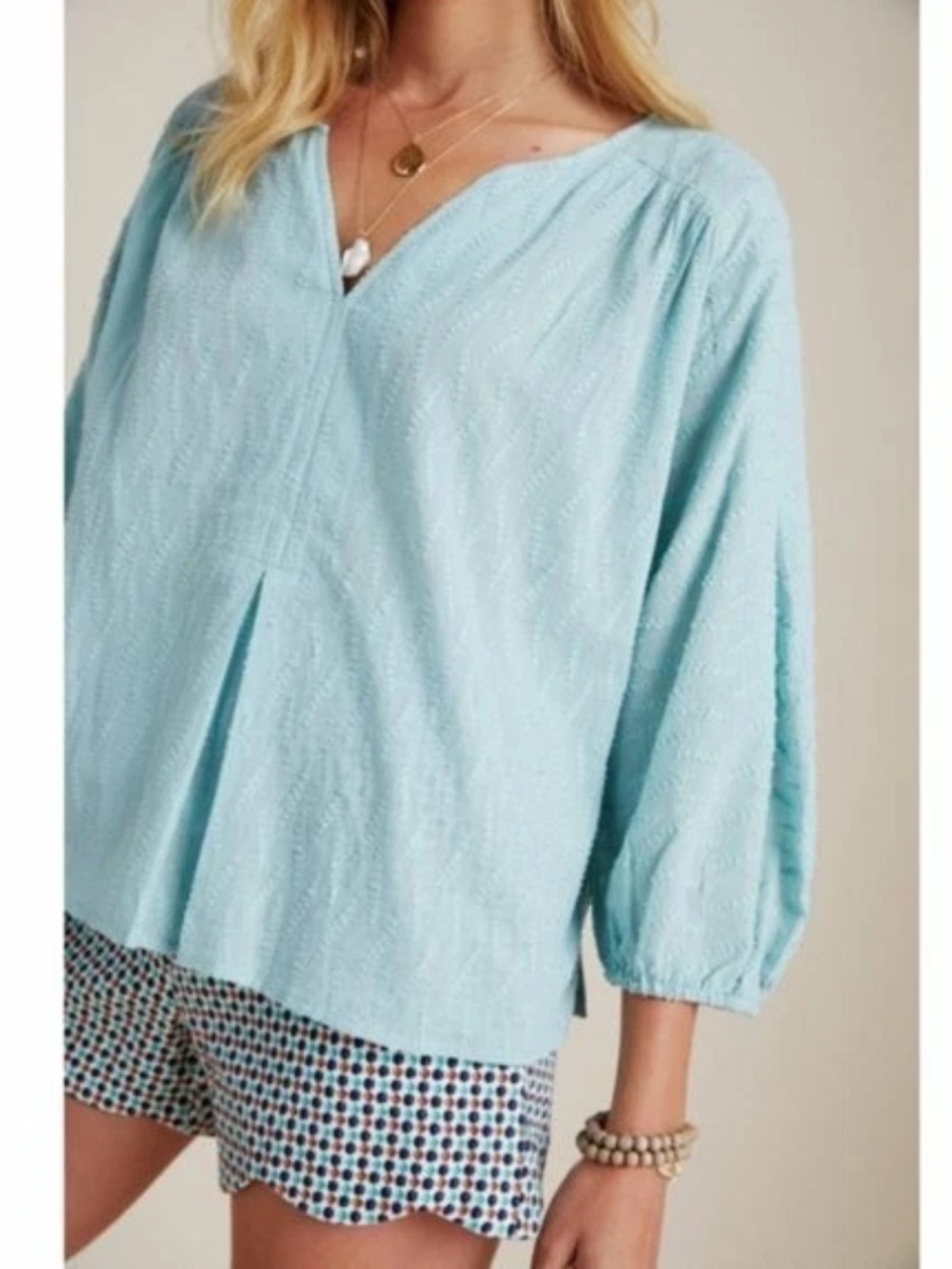 Anthropologie  DOLAN LEFT COAST Alvia Peasant Top SIZE M - Picture 3 of 5